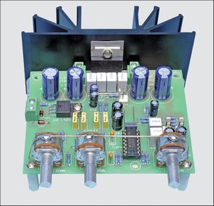 20W Stereo Amplifier circuit schematic