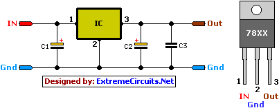  5v Power Supply Schematic Circuit Diagram 