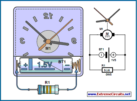 Hyper-Simple Battery Capacity Tester circuit schematic