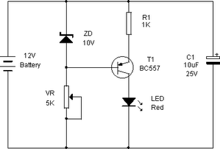 Battery Self Discharge Indicator