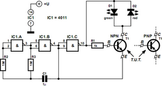 Cheap And Cheerful Transistor Tester