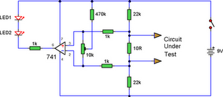 Connection Tester Circuit Diagram