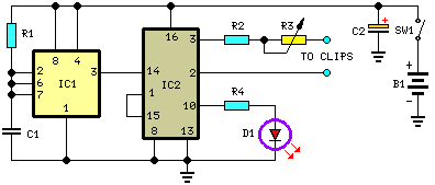 Cranial Electrotherapy Stimulator Circuit Diagram