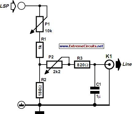 Crossover For Subwoofer Circuit Diagram