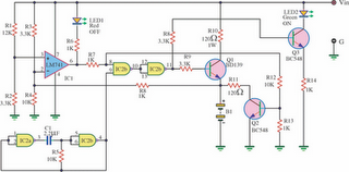 Dry Cell Battery Charger Using LM741