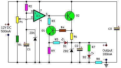  A friendl charger for mobile phones schematic circuit diagram 