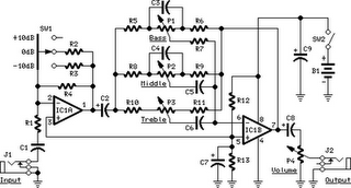 Guitar Control Circuit Diagram