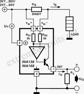 High Side Current Measurements Circuit Diagram