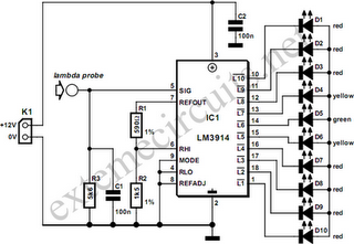 Lambda Probe Readout for Carburettor Tuning