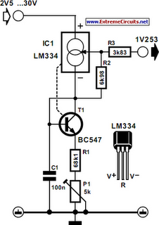 Low-Power Voltage Reference Circuit Diagram