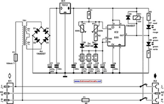 Mains Pulser Circuit Diagram