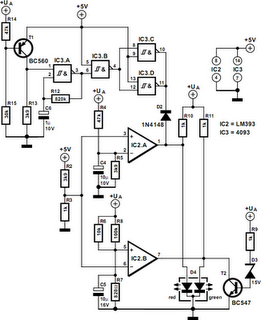 Motorcycle Battery Monitor Circuit Diagram