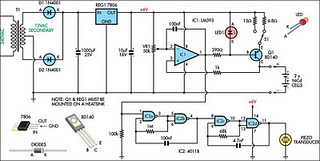 Nicad charger uses voltage cut-out