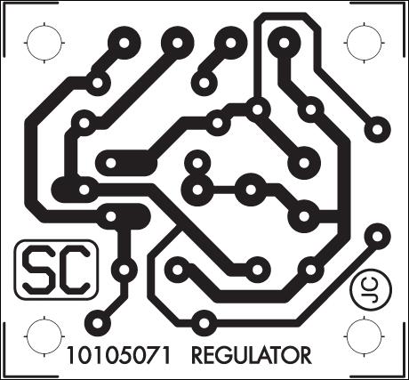 PCB layout for regulated power supply