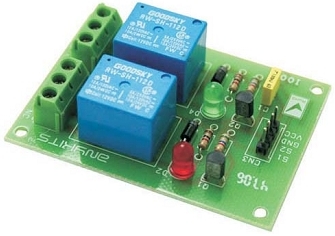  dual relay  driver circuit schematic diagram 