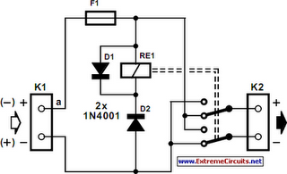 Polarity Reverser Circuit Diagram