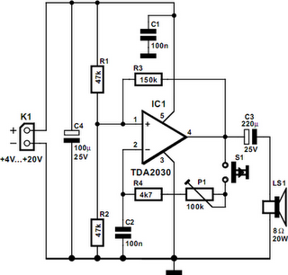 Power Buzzer Circuit Diagram