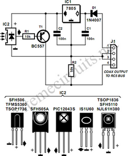 RC5 Remote Control Repeater