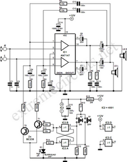 5.3W Amplifier With Surround System