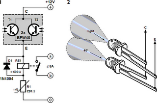 Solar Relay Circuit Diagram