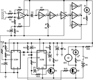 Speed-limit Alert Circuit Diagram