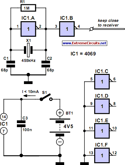 SSB Add-On For AM Receivers Circuit Diagram