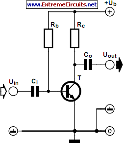 transistor booster circuit schematic