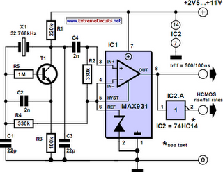 Very Low Power 32kHz Oscillator