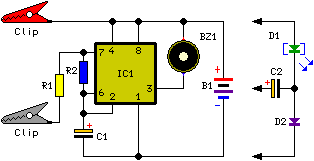  Water Level Alert Schematic Circuit Diagram 